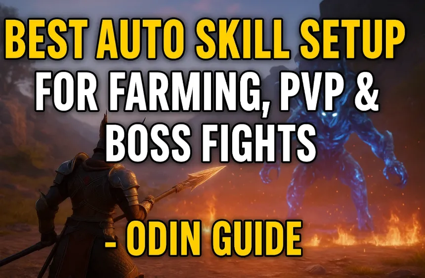 Best Auto Skill Setup for Farming, PVP & Boss Fights – ODIN Guide
