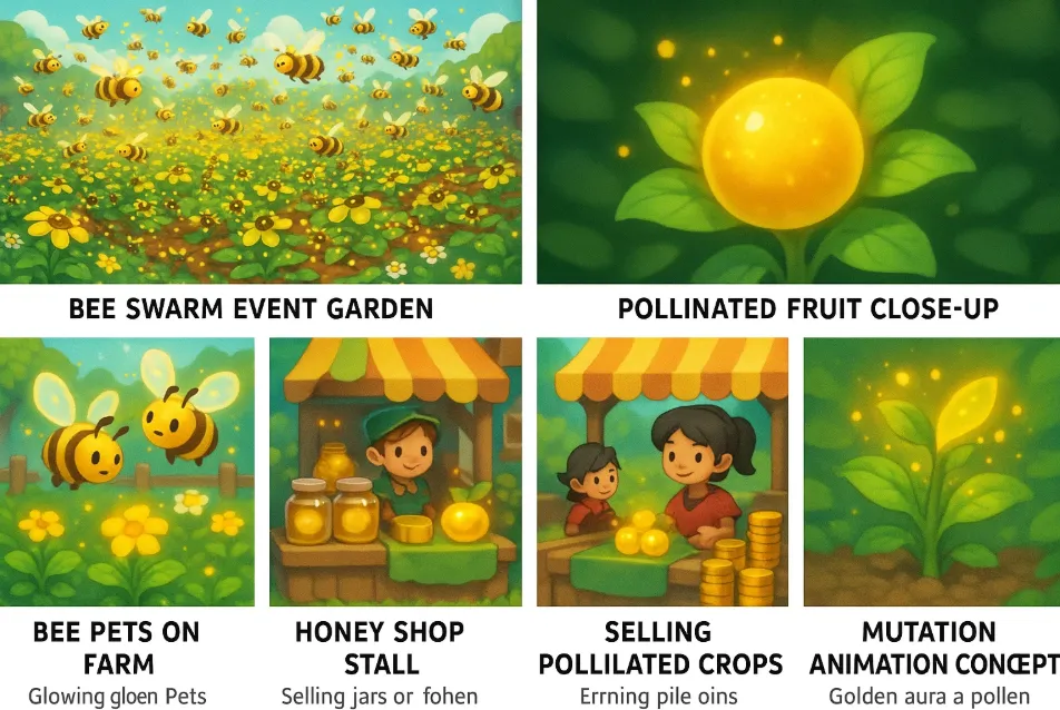 How to Get Pollinated Plants in Grow A Garden