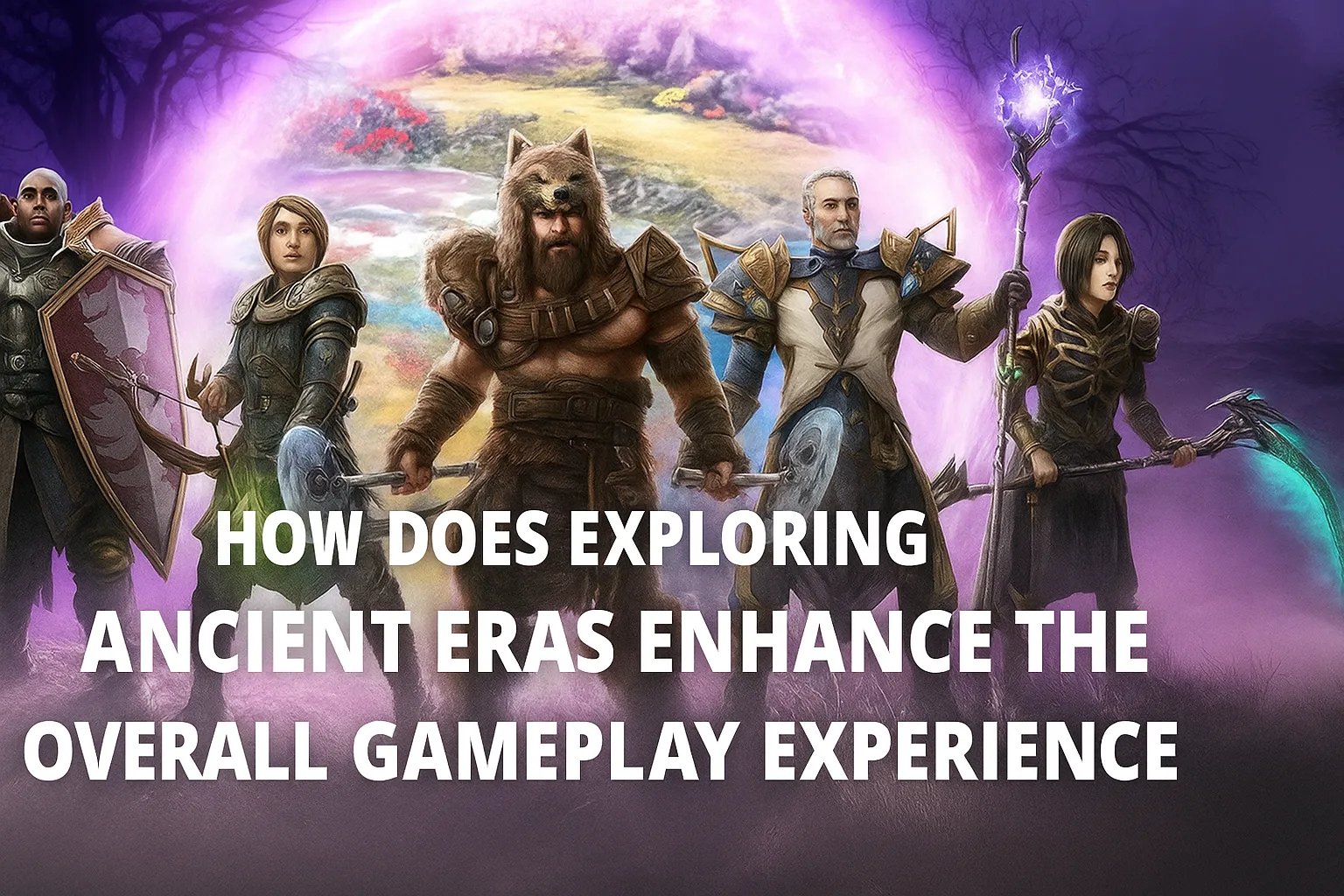 How does exploring ancient eras enhance the overall gameplay experience
