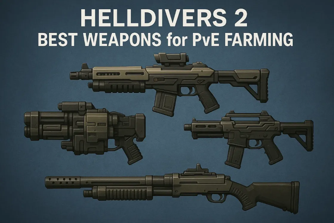 Helldivers 2 Best Weapons for PvE Farming
