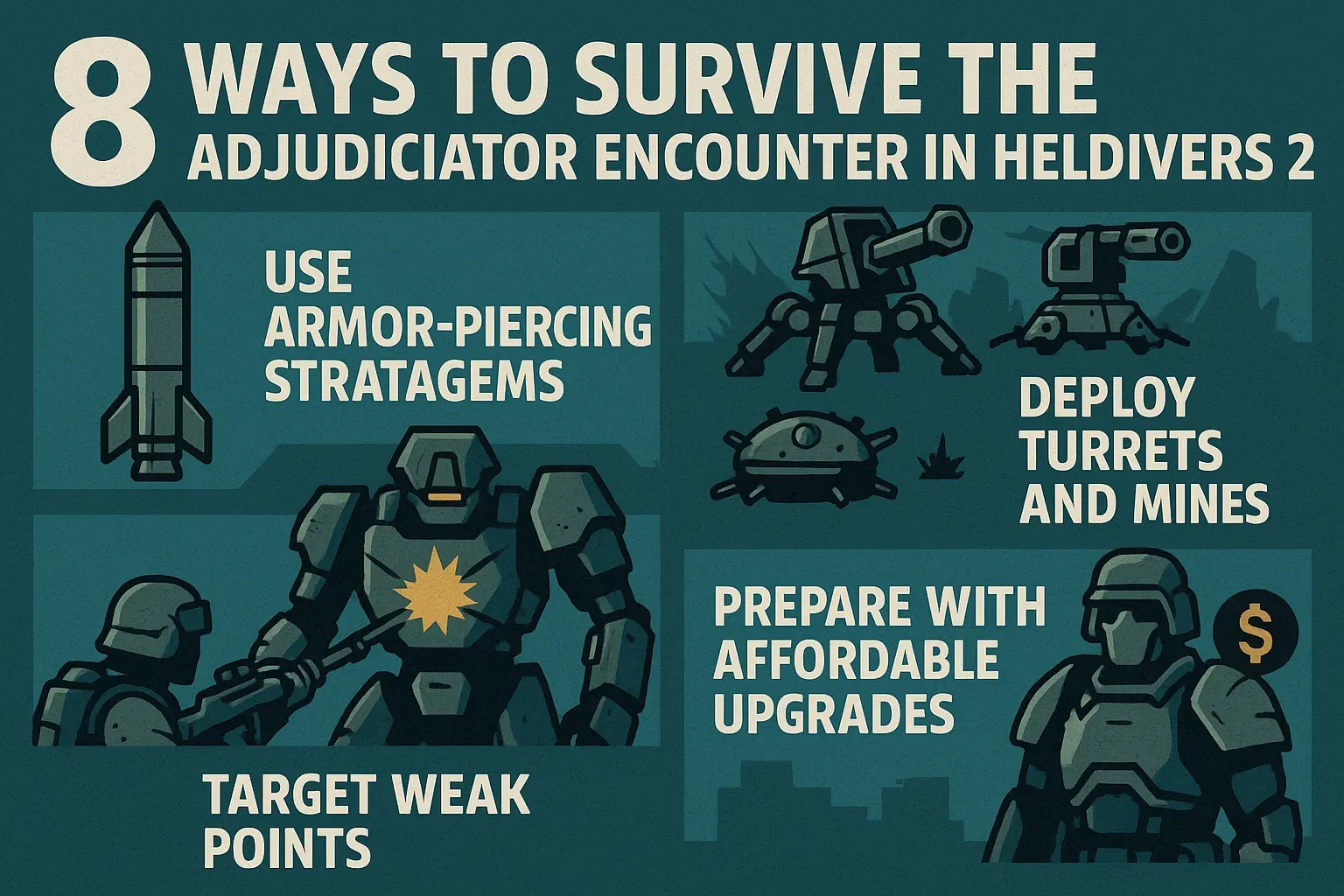 8 Ways to Survive the Adjudicator Encounter in Helldivers 2