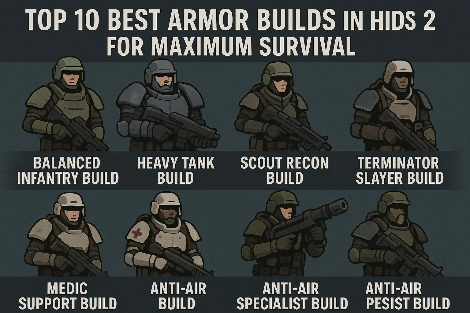 Top 10 Best Armor Builds in Helldivers 2 for Maximum Survival
