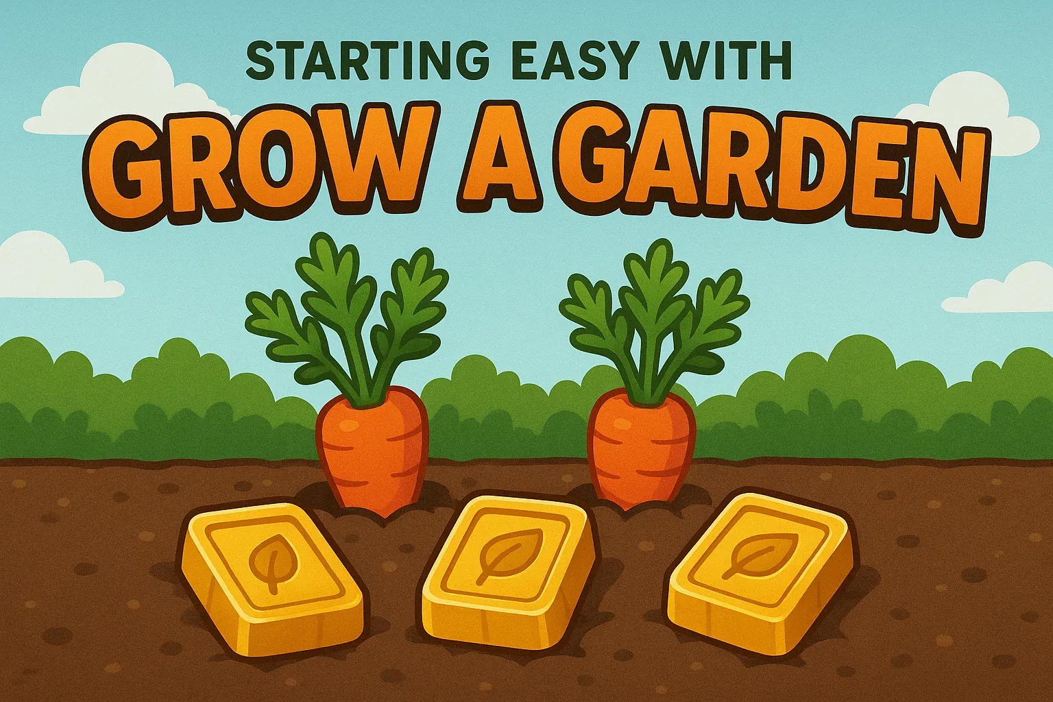 Starting Easy With Garden Ingots in Grow A Garden