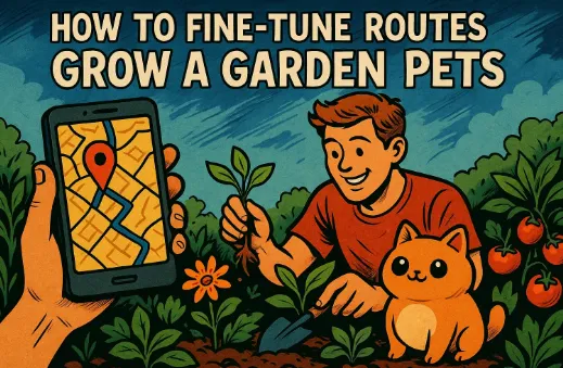 How to Fine-Tune Routes Using Grow a Garden Pets
