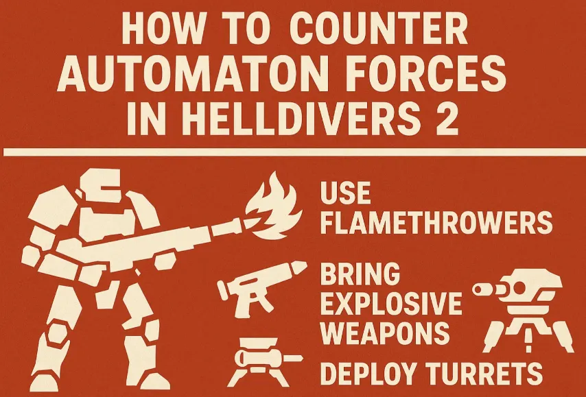 How to Counter Automaton Forces in Helldivers 2