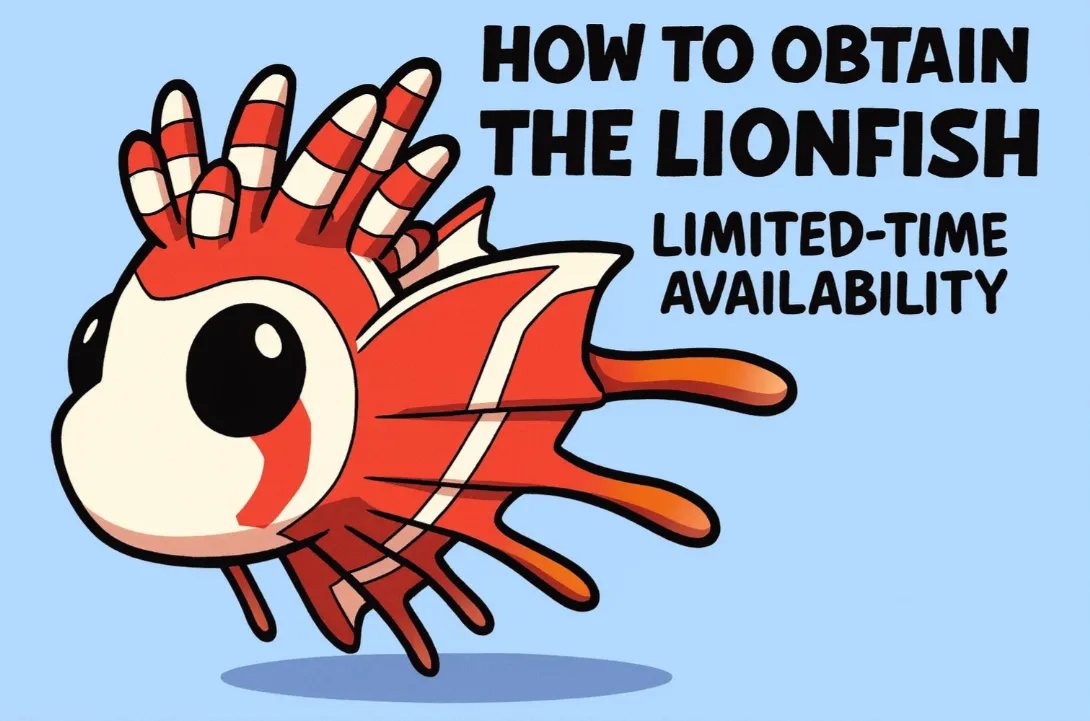 The Lionfish in Adopt Me! – A Limited Ultra-Rare Pet You Can No Longer Buy, But Can Still Trade!