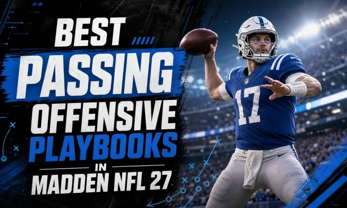 Best Passing Offensive Playbooks in Madden NFL 27