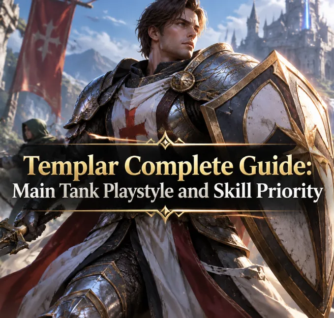 Templar Complete Guide: Main Tank Playstyle and Skill Priority