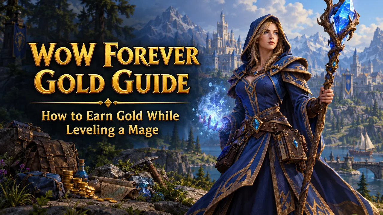 WoW Forever Gold Guide: How to Earn Gold While Leveling a Mage